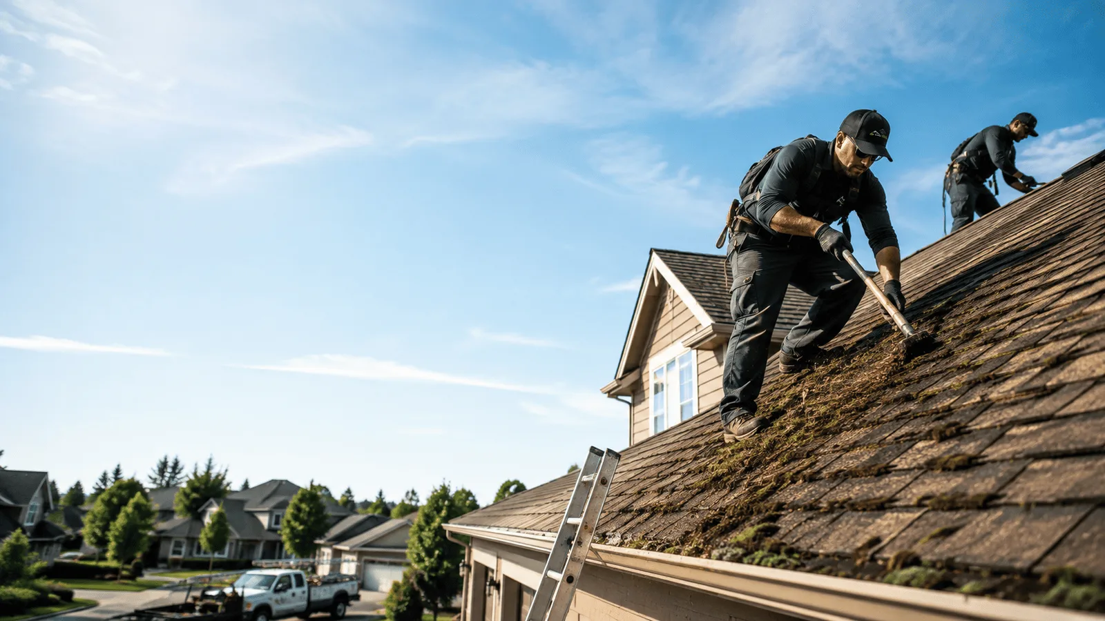 Roof Moss Removal in Benjamin, TX near me